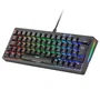 Mars Gaming Teclado Mecánico Gaming Español MK Mini Pro Switch Marrón Negro